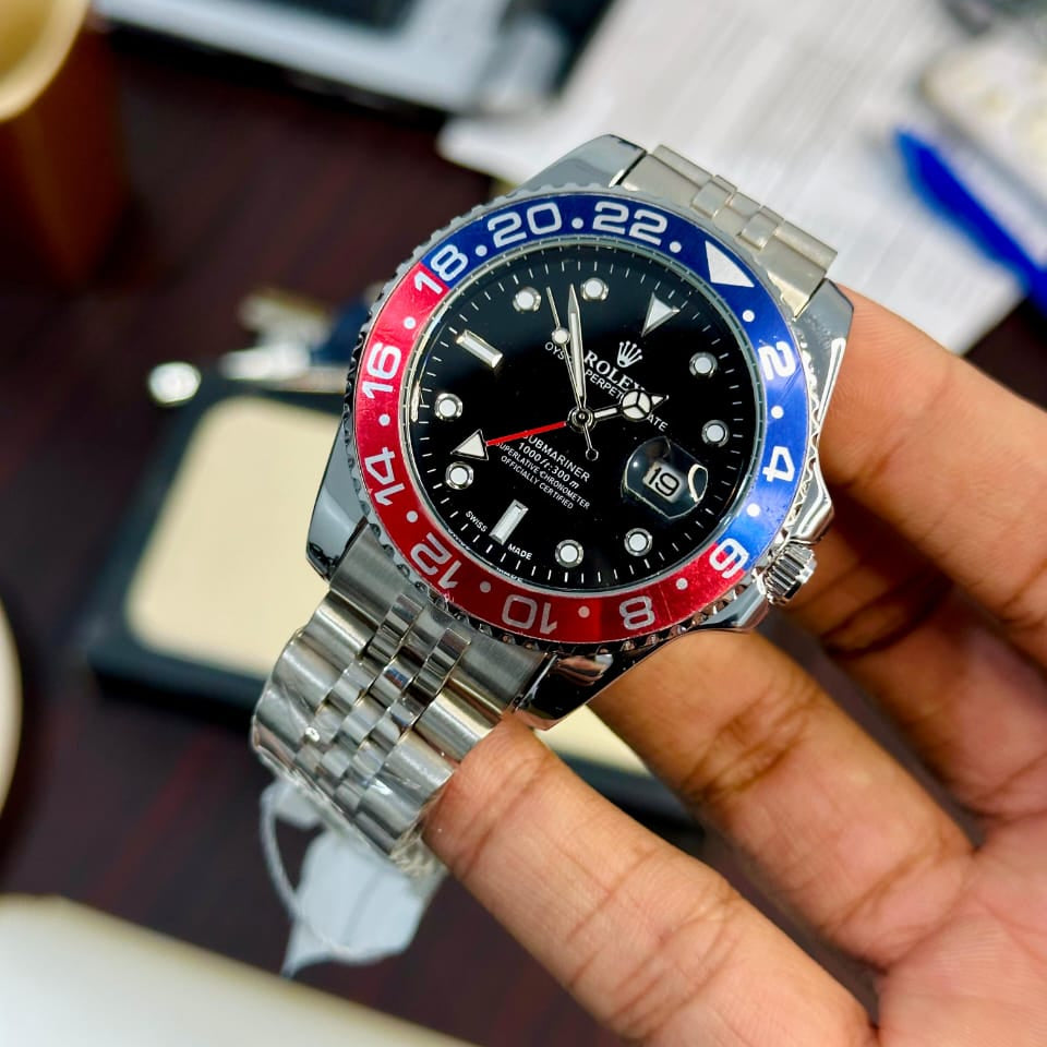 Rolex rotating dial chain watch, heavy weight