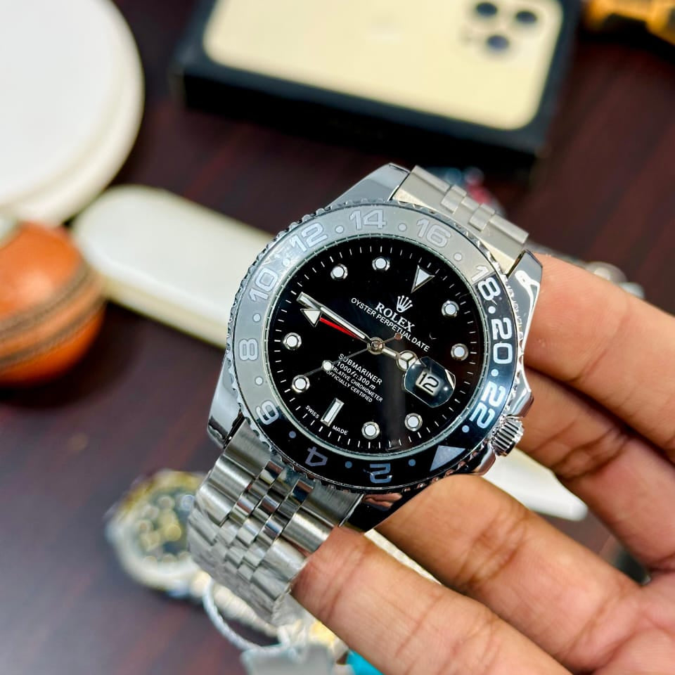 Rolex rotating dial chain watch, heavy weight