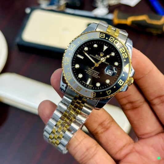 Rolex rotating dial chain watch, heavy weight
