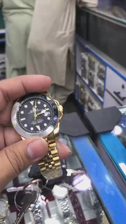 Rolex rotating dial chain watch, heavy weight